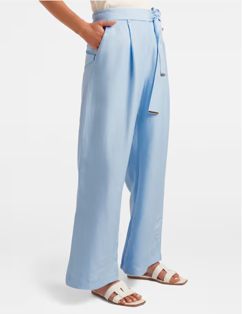 Linen Wide Leg Pants
